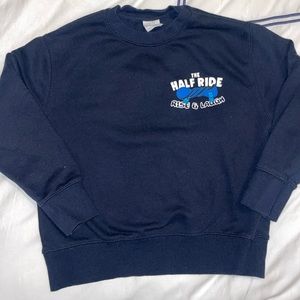 Zara kids half ride black sweatshirt